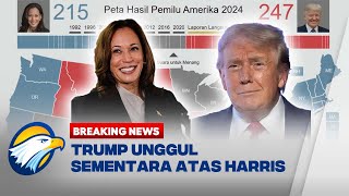 BREAKING NEWS  Trump Raih 247 Electoral College Harris 215 [upl. by Naiviv329]