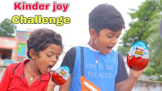 Kinder joy Challenge  Kannayya Vs ChinnaKannayya  Trends adda Vlogs [upl. by Ayotas]