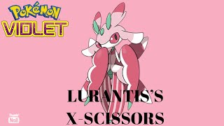 Pokemon Violet  Lurantis’ XScissors [upl. by Almeda]