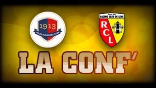 La conférence de presse avant Caen  Lens [upl. by Nyleaj773]