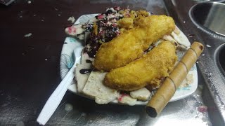 AISKRIM GULUNG PISANG GORENG  ICE CREAM ROLLS FRIED BANANA  ASMR [upl. by Eilegna]