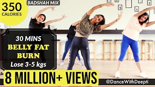 DWD82  30mins Daily BELLY FAT BURN Workout  Easy Exercise to Lose weight 35kgs dancewithdeepti [upl. by Genisia]