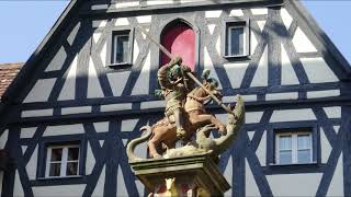 Rothenburg ob der Tauber ein Schritt in die Vergangenheit [upl. by Nnael]