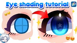 NEW✨ EYE SHADING TUTORIAL  Gacha Club  IbisPaint X [upl. by Pavyer]