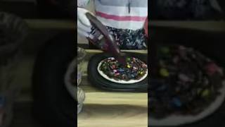 Chocolate Pizza milk panch item se taiyar [upl. by Addi]