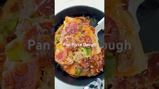 The Perfect Pan Pizza Dough Easy Recipe [upl. by Ynaffets]