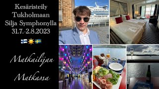 Risteilyvlogi Kesäristeily Silja Symphonylla Tukholmaan [upl. by Ransome]