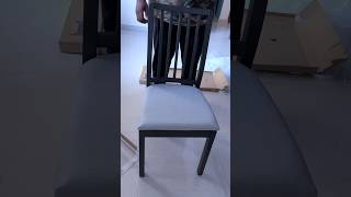 IKEA Dining Chair Assembly  Ekedalen Chair [upl. by Sanoj]