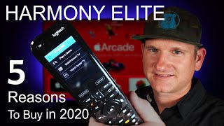 Logitech Harmony Elite Remote  5 Reasons Its The Best Remote [upl. by Linden407]