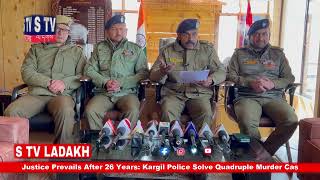 Justice Prevails After 26 Years Kargil Police Solve Quadruple Murder Case [upl. by Ginny]