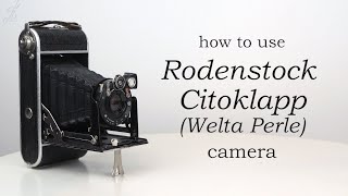 Rodenstock Citoklapp Welta Perle How to use  Video manual [upl. by Dlabihcra396]