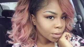 How I dyed my weave pastel PINK Story Time read description for instructions [upl. by Ainesej]