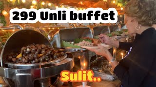 299 Unli Buffet  Angeles Pampanga [upl. by Eilasor301]