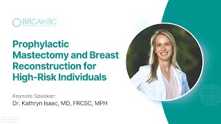 Prophylactic Mastectomy and Breast Reconstruction for HighRisk Individuals [upl. by Nett160]