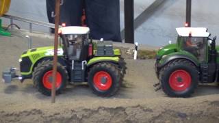 Fendt 1050 vs Claas Xerion 5000 [upl. by Ynffit733]