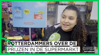 Hoeveel geld geven Rotterdammers uit aan boodschappen  OPEN VRAAG [upl. by Annekahs]