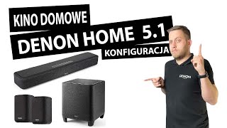 Jak skonfigurować zestaw Denon Home w system 51 kina domowego HEOS [upl. by Sausa784]