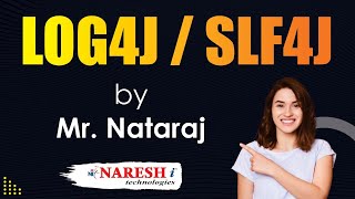 Log4J  SLF4J Workshop Session2  by Mr Nataraj  Naresh IT [upl. by Naillig]