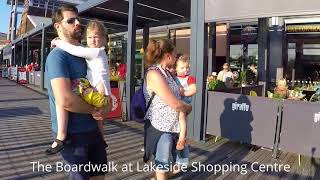 The Boardwalk at Lakeside Shopping Centre Essex [upl. by Ynatil652]