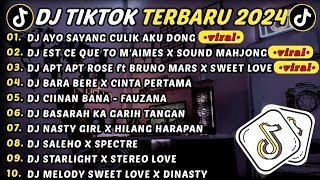 DJ TIKTOK TERBARU 2024  DJ AYO SAYANG CULIK AKU DONG 🎵 DJ APT APT ROSE  FULL ALBUM VIRAL [upl. by Pain927]