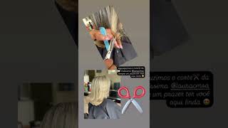 Como cortar cabelo Textura no corte feminino [upl. by Evelunn]