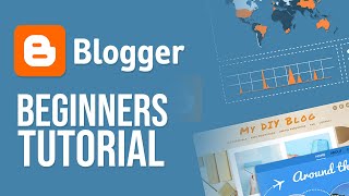 Bloggercom For Beginners 2024  How to Use Blogger to Create Blogs [upl. by Cusick71]