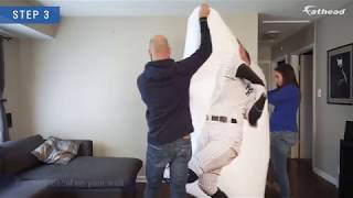 How to Install a Fathead Wall Decal [upl. by Mieka]