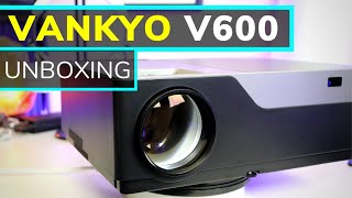 Vankyo V600 M18 Native 1080P Projector Unboxing [upl. by Averil325]