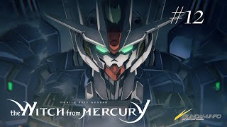 Mobile Suit Gundam the Witch from Mercury 12 quotKeep Marching on Instead of Running Offquotwsubtitles [upl. by Cram]