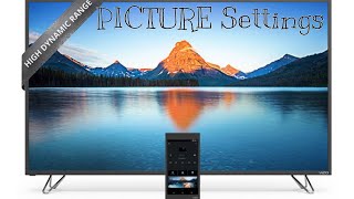 ADVANCED Picture Settings For Vizio MSeries 33181 [upl. by Teuton]