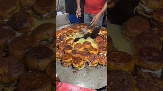 ⚡⚡ Brown Burger Making Process⚡⚡ shorts telugufoodie esangathulu streetfood foodie omelette [upl. by Malena]