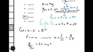 IMAT physics topic questions  Kinematics [upl. by Cyprus]