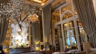 PARIS RITZ PARIS Salon Proust amp HOTEL de CRILLON Jardin dHiver Tea St Germain Montparnasse [upl. by Akinajnat93]