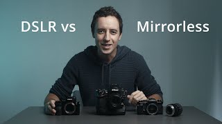 SLR vs DSLR vs Mirrorless [upl. by Nahsed529]