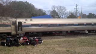 Train accident in Halifax NC [upl. by Sucrad]