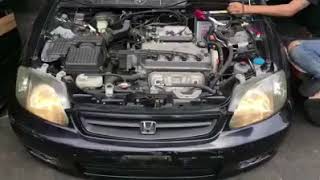 D15B vtec 3stage เสียงหวาน ลั่นๆ [upl. by Yecats]