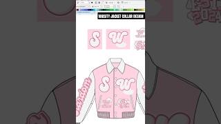 Varsity jacket design cute style varsityjacket [upl. by Kariotta]