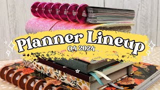 Q4 2024 Planner Notebook amp Journal Lineup  What worked amp What didnt in 2024 [upl. by Ardyaf]