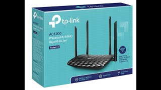 Router wireless TP Link Archer C6 AC1200 Gigabit [upl. by Nibuz975]