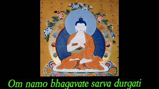 Vairocana Buddha Mantra with lyrics [upl. by Noxid]