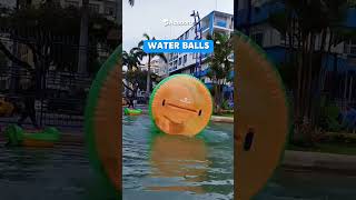 WATER BALLS aquaorb waterballs waterballs💦 inflables humor humorlatino [upl. by Ylrebma]