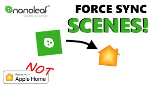 Nanoleaf scenes sync to Homekit FIX [upl. by Innep]