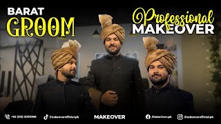 Transformation  Groom Makeover  Men Salon  Luxury Hair Salon [upl. by Holmun]