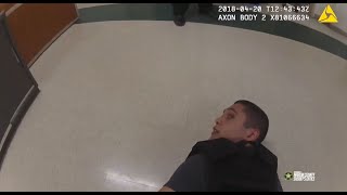 Surveillance body camera footage from Ocala school shooting [upl. by Garwin]