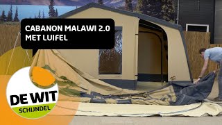 Cabanon Malawi 20 vouwwagen met wagentent en luifel opzetten [upl. by Elset]