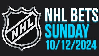 NHL Picks amp Predictions Today 101324  NHL Picks Today 101324  Best NHL Bets [upl. by Ellenrad]