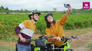 OENOVELO®  la 1ère balade en vélo dans les vignes de lHérault spot long [upl. by Baily970]