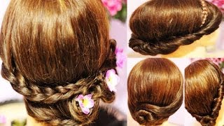 4 Cute and Easy Hairstyles For WetDamp Hair SpringSummer Hair TutorialBeautyklove [upl. by Hsekin]