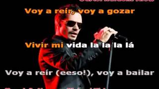 MIX MARC ANTHONY KARAOKE [upl. by Rodney]