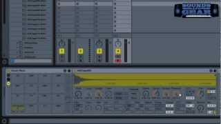 Ableton Live 8  Set Drum Rack samples to oneshot by default [upl. by Worrad828]